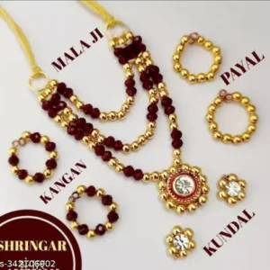 Ravishing Brown Jewelry Set
